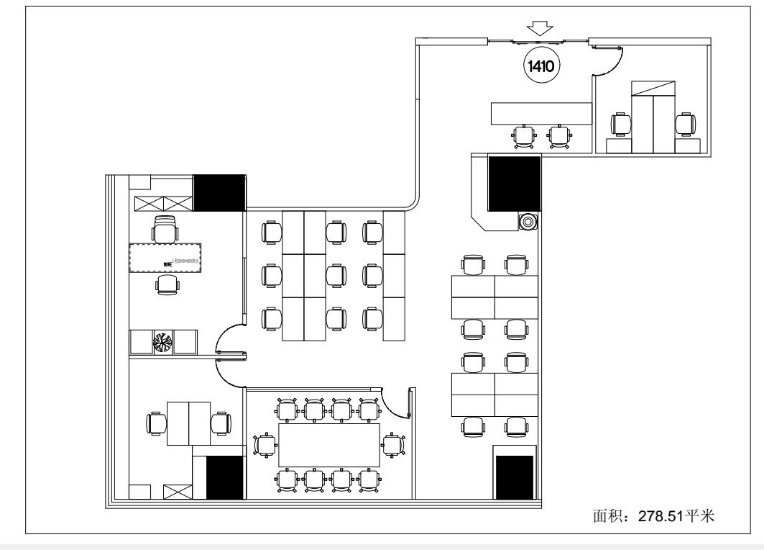 长宁龙之梦 中山公园地铁上盖 300平精装带家具 高区双面采光 专享露天花园平台(图1)