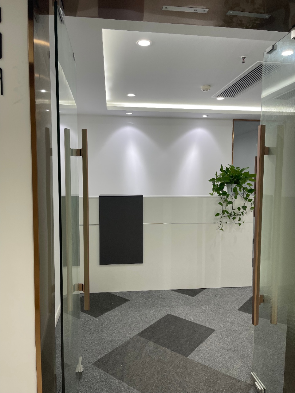 长风板块 真北路地铁站 圣诺亚大厦 精装修带家具 370平 24小时 独立空调(图1)