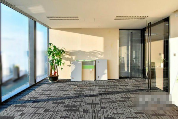 新静安共和国际商务广场，一号线彭浦新村地铁站旁，精装修带家具出租，南北高架在边，周边配套齐全，交通便利(图2)