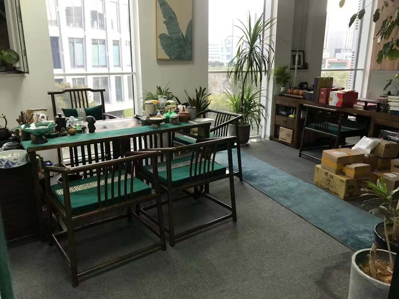 虹桥协信中心新出250平精装修带家具现房朝南落地窗采光通透(图7)