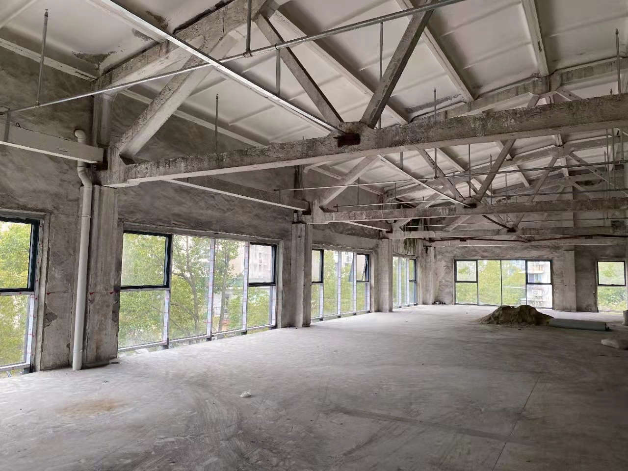 上海体育馆站 D1国际创意园 1000平无柱 独立空调 办公室选址(图2)