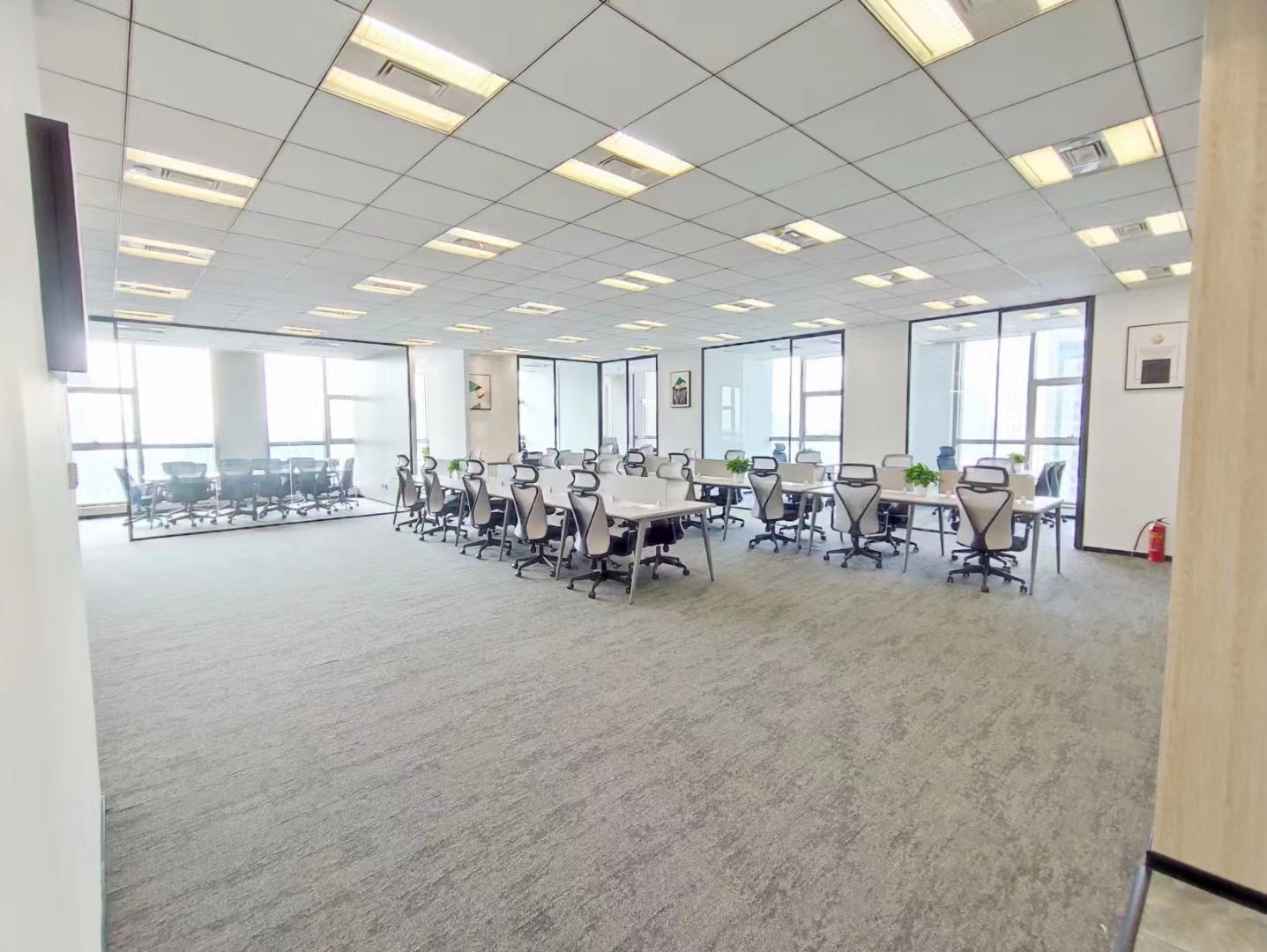 自由世纪广场480平精装修带家具现房大落地窗采光通透看三件套(图5)