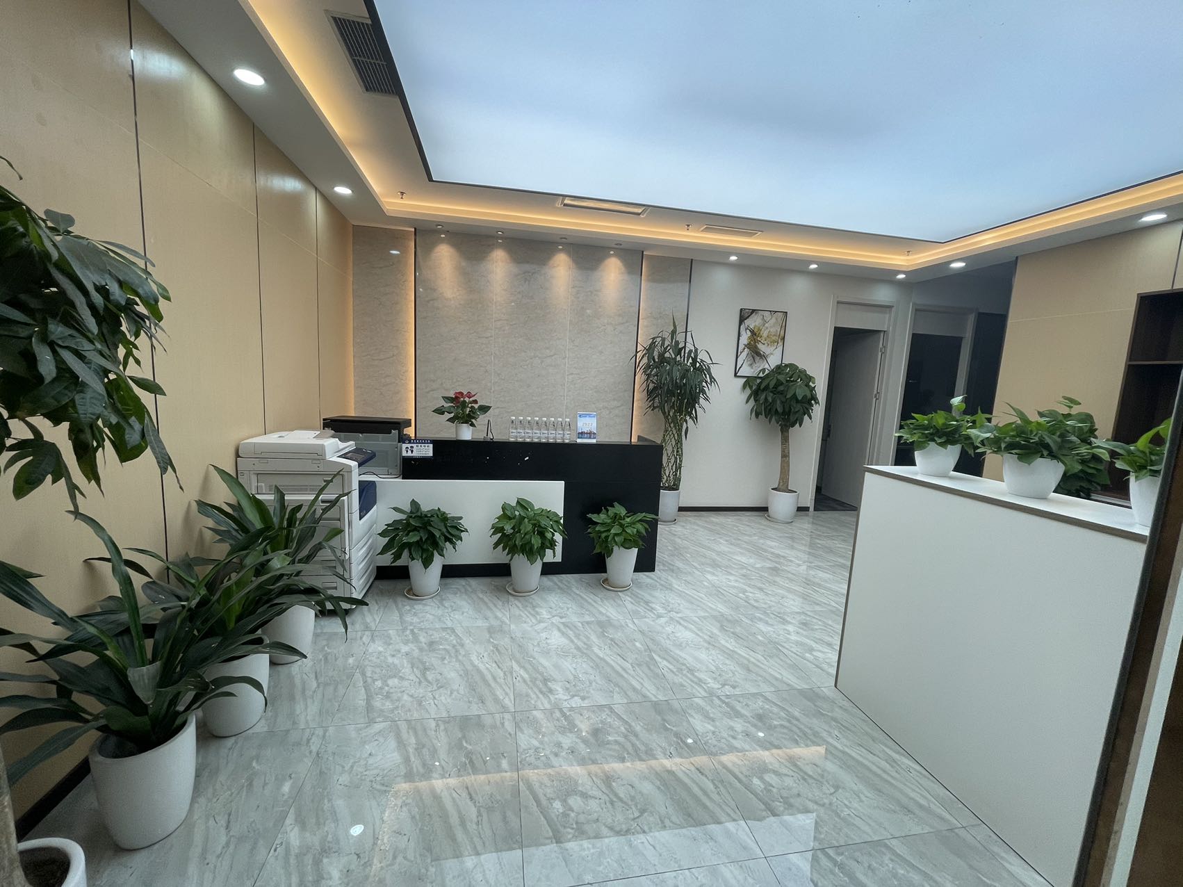 浦东中融恒瑞国际大厦280平精装修带家具四轨交汇交通方便(图1)