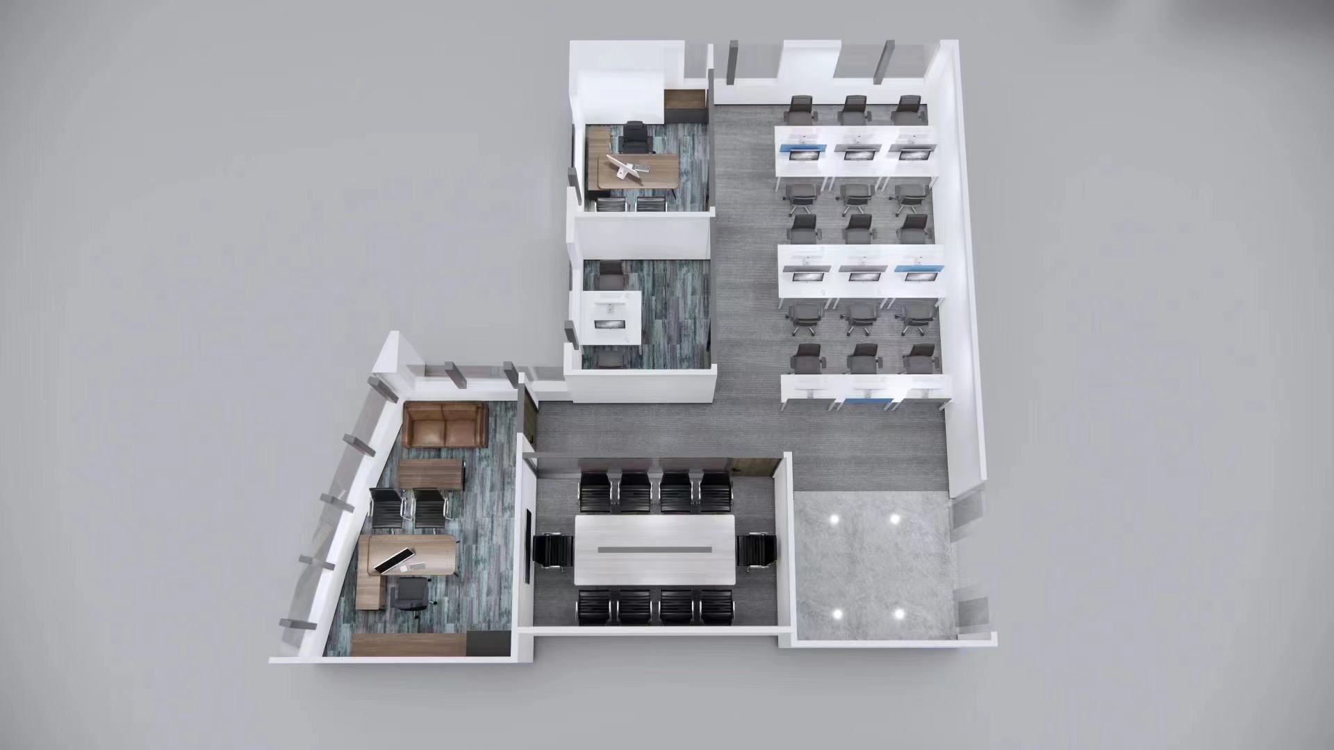 9-22042GJ436352.jpg 火车站联通国际大厦200平精装修带家具看苏州河(图6)