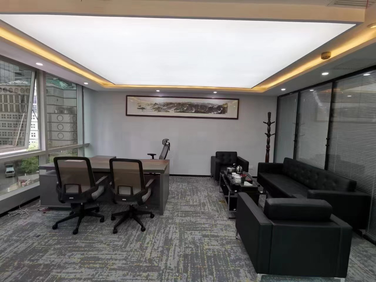 陆家嘴上海招商局大厦370平精装修带家具拎包入住(图1)