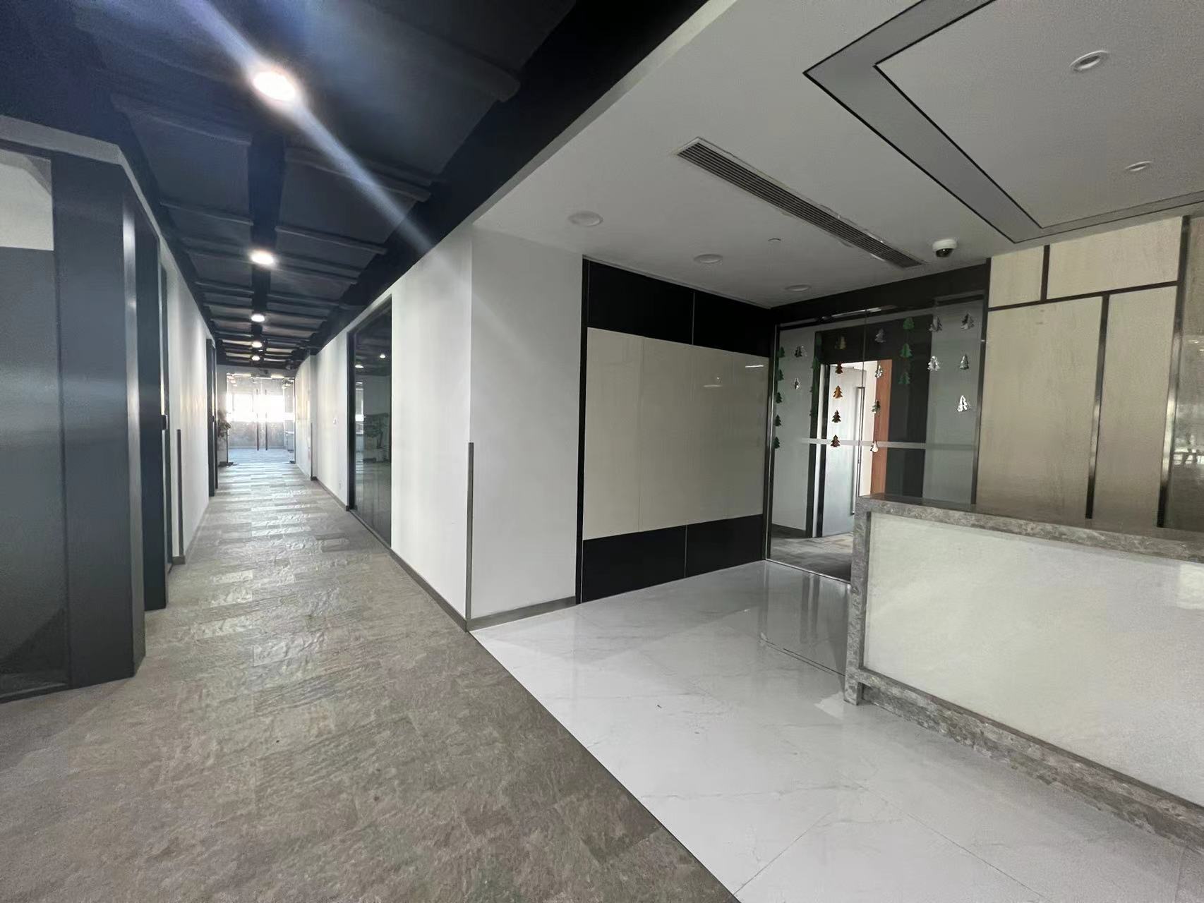源达大厦长寿路地铁站 写字楼办公出租 中央空调精装带家具 200平300平出500平100平定制装修出租(图1)