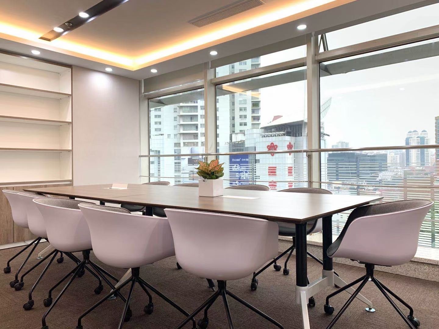 7-22051310400GR.jpg 源达大厦长寿路地铁站附近写字楼办公出租 中央空调精装修带家具 疫情期间价格好谈 可定制装修500平现房出租(图7)