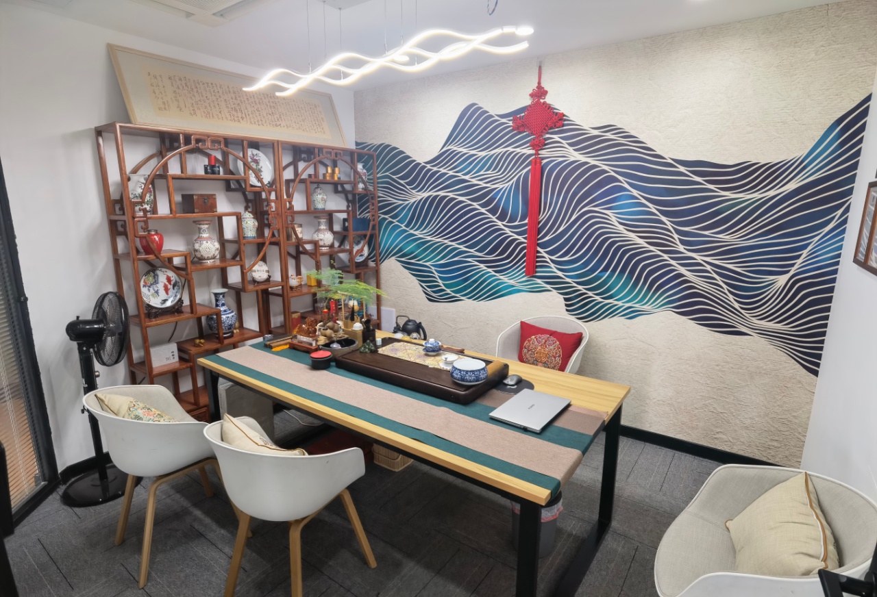 9-2206011G332U3.jpg 普陀源达大厦100平精装修带家具长寿路地铁站(图4)