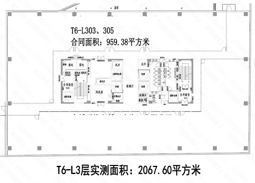 虹桥万科中心900平办公室出租精装修配家具拎包办公(图3)