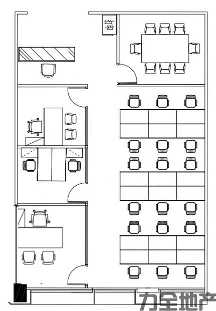 淞虹路晨讯科技大楼精装修配家具拎包入住办公室出租(图3)
