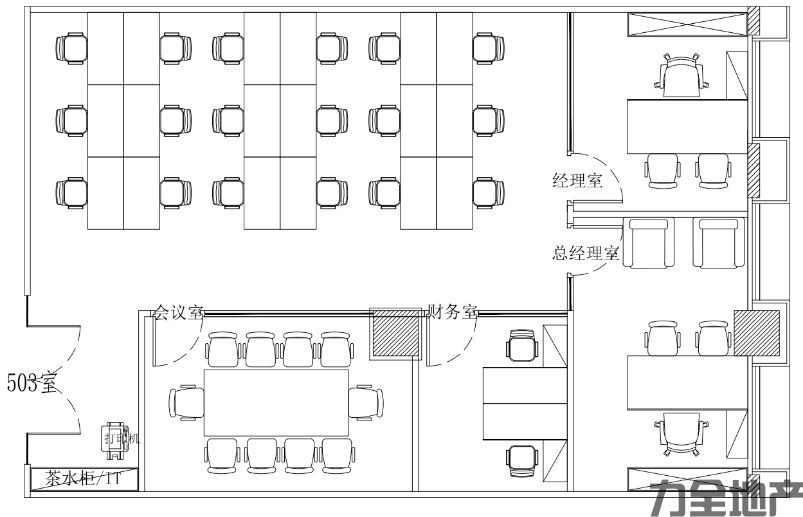 淞虹路晨讯科技大楼精装修配家具180平办公室出租地铁近(图2)