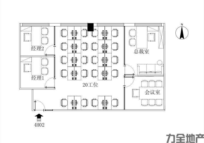 新上海国际大厦精装修带家具(图9)