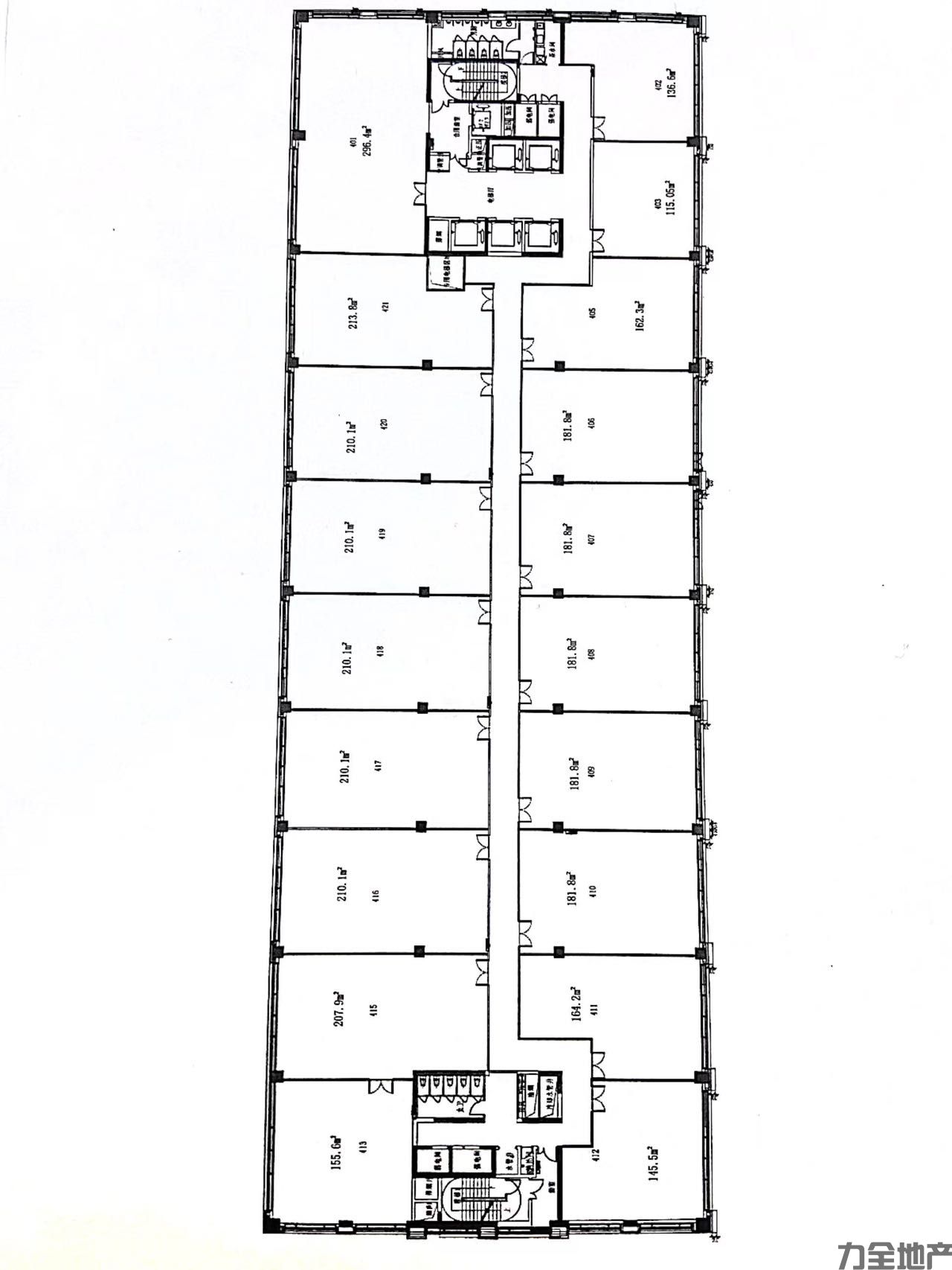 虹桥商务区宇培总部大楼大面积带装修家具办公室出租(图8)